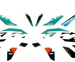 GRAFIKKIT ´´FACTORY´´ 125/390 Duke 2017-2020