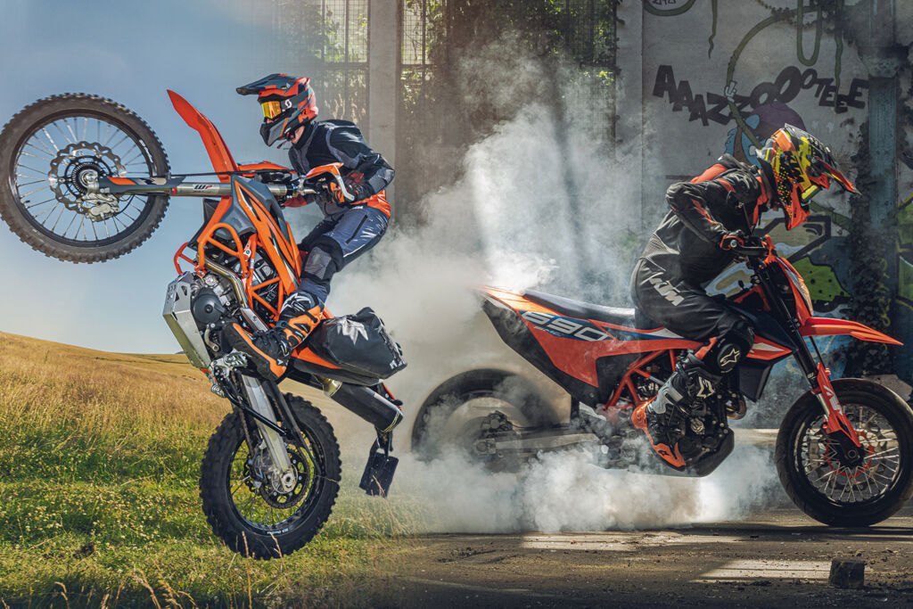DIE KTM LC4-REIHE DES MODELLJAHRES 2023
