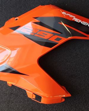 Tankspoiler rechts orange