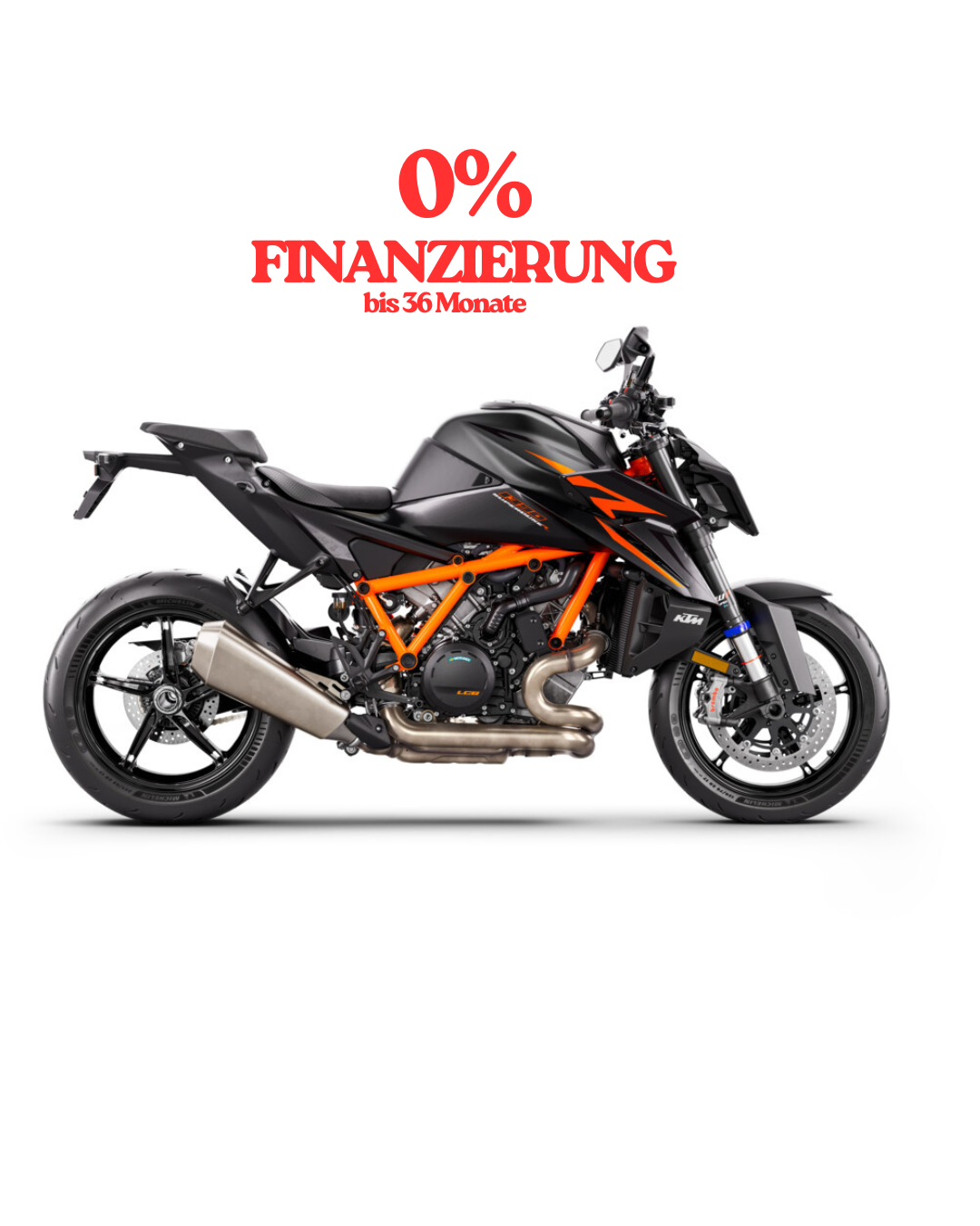 1390 SUPER DUKE R EVO 2026 0% Finanzierung / Techpack