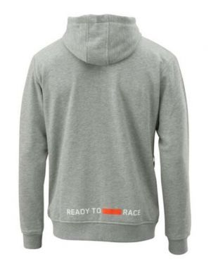 ORANGE FLUIDS ZIP HOODIE