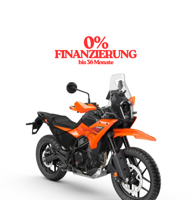 390 ADVENTURE X 2026 0% Finanzierung