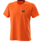 PURE TEE BLACK / ORANGE