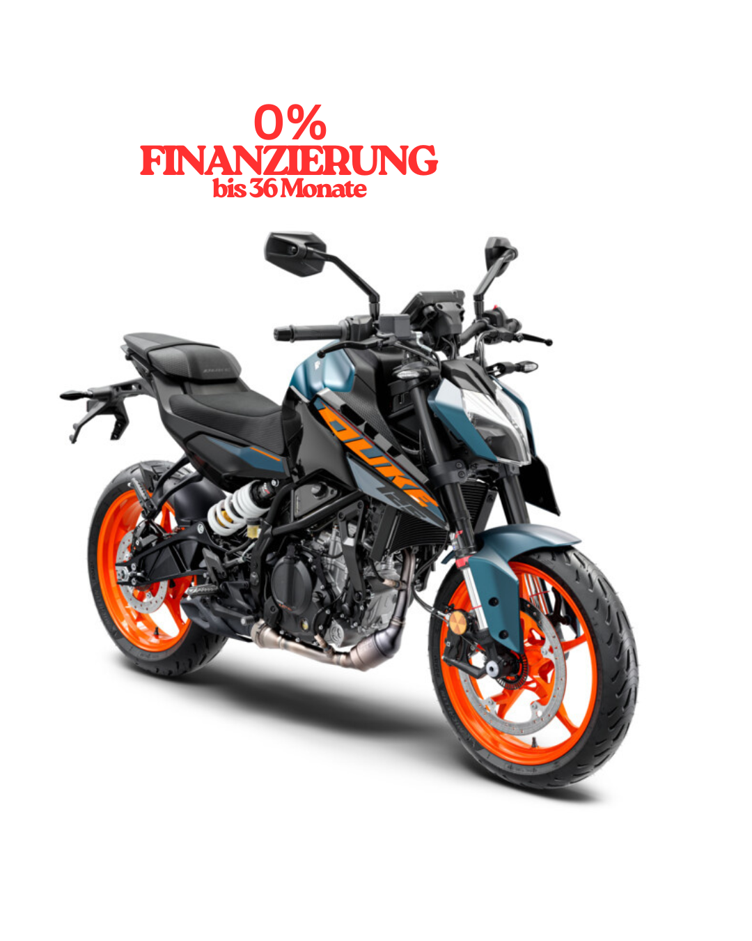 125 Duke 25 0% Finanzierung