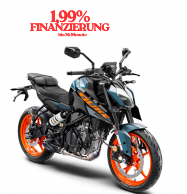 125 Duke 2025 1,99% Finanzierung