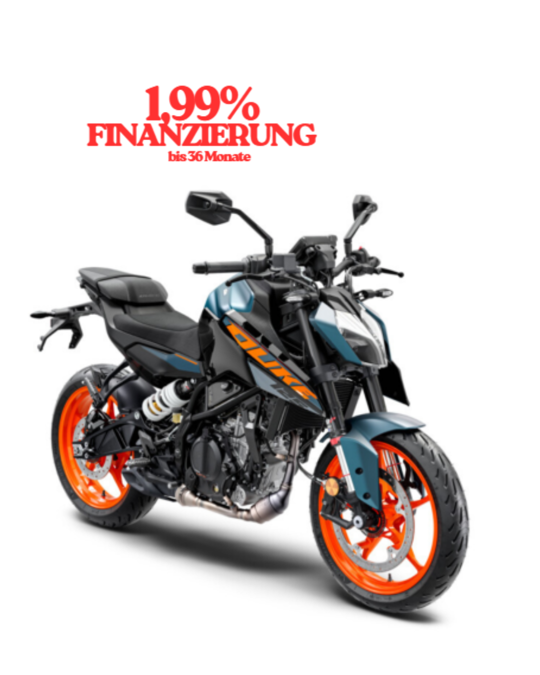 125 Duke 2025 1,99% Finanzierung