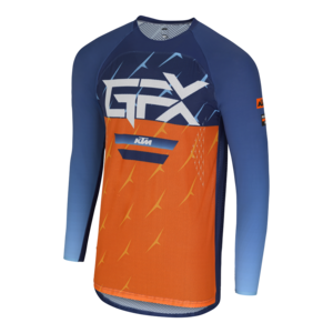GRAVITY-FX AIR JERSEY - ORANGE/BLUE
