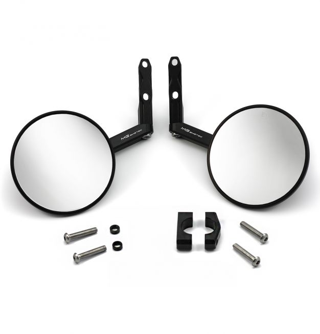 Supermoto Spiegel SET LR Typ 3 schwarz