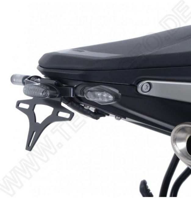 R&G Premium Kennzeichenhalter mit Hitzeschutz für Blinker KTM Duke 790 2018- / Duke 890 R 2020-